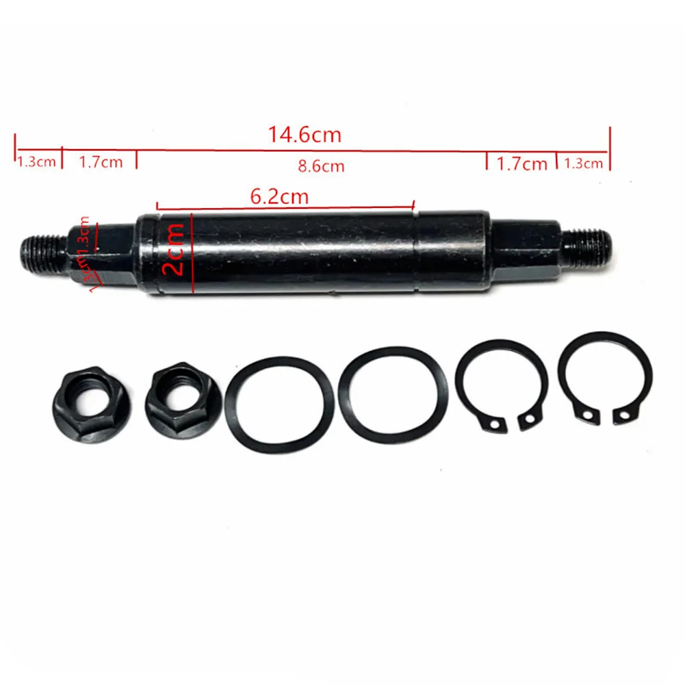 Bicycle Replacement Parts Center Axis Parts Easy Installation Process High-strength Design Long-lasting Use 17mm