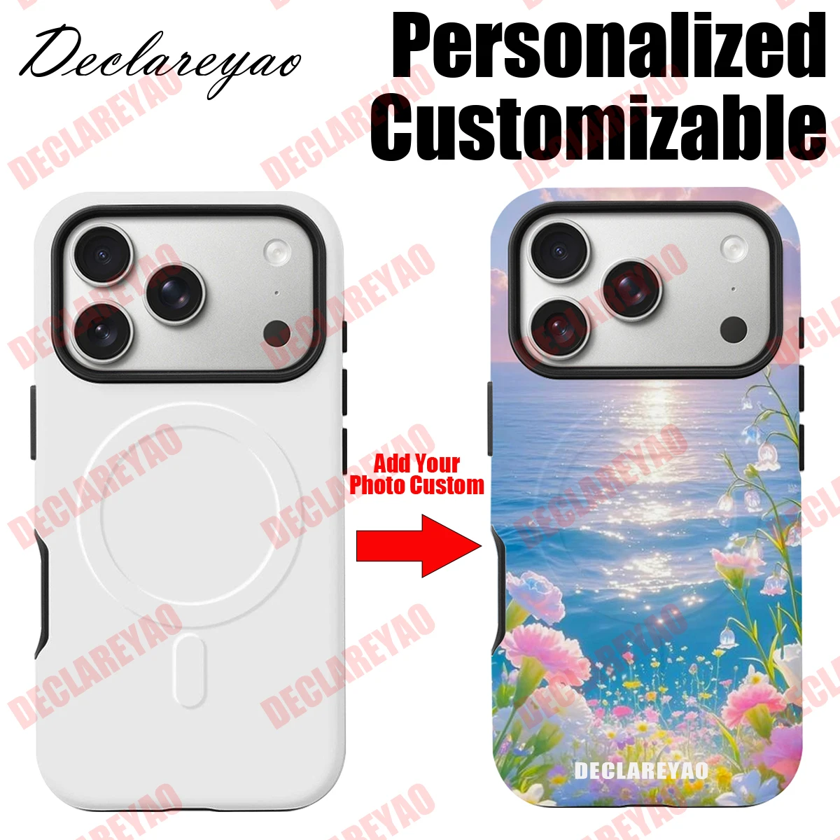 Personalized Customizable DIY Photos Coque For iPhone Max 2020 X 16e 14 Plus 16 17 15 13 Xs 2022 SE 12 Pro 11 XR 7 Cases Covers