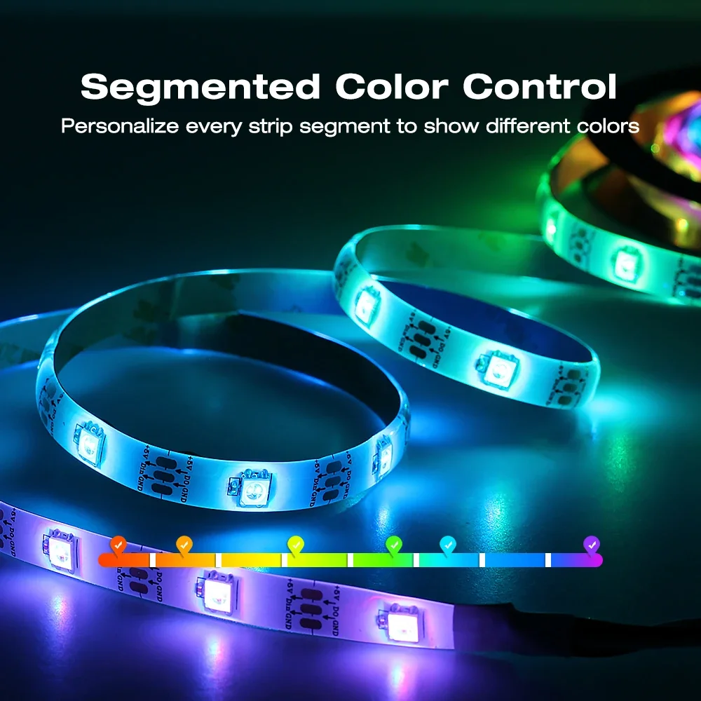 Imagem -04 - Gledopto-led Strip Controller Luzes Wled Mais de 100 Modos Dinâmicos de Iluminação Faça Você Mesmo Wi-fi Controle App 800 ic Rgb Rgbw