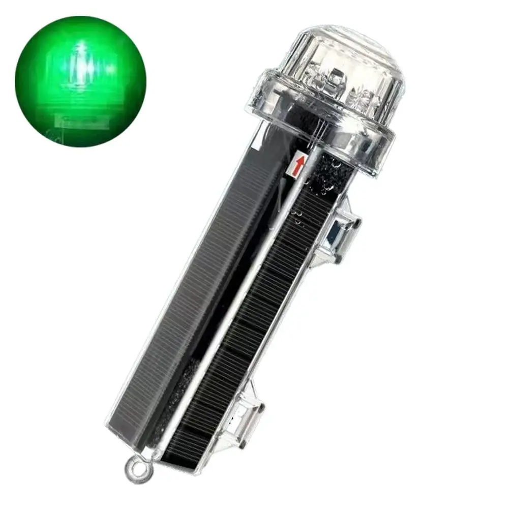 الطاقة الشمسية ستروب تحذير ضوء عالية الختم مقاوم للماء الملح القلويات مقاومة المضادة للتآكل LED مرساة ضوء لقارب يخت 1800mAh