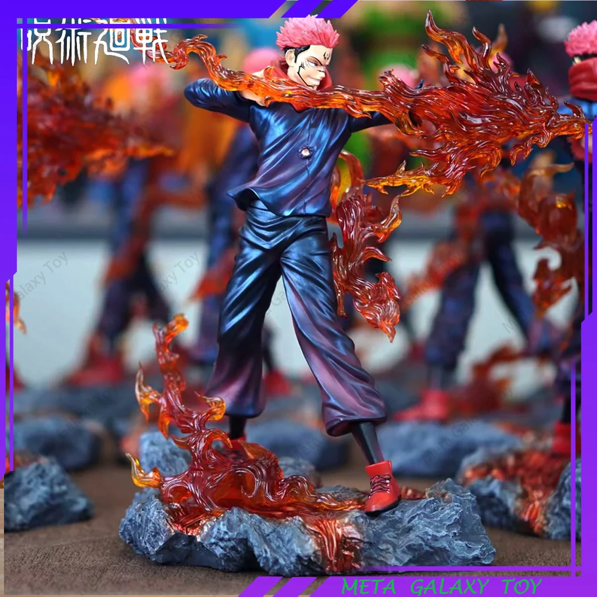 

В наличии 30 см дзюдзюцу кайсен аниме фигурка Ryomen Sukuna фигурки героев ПВХ статуя настольный орнамент коллекция модель игрушки подарки