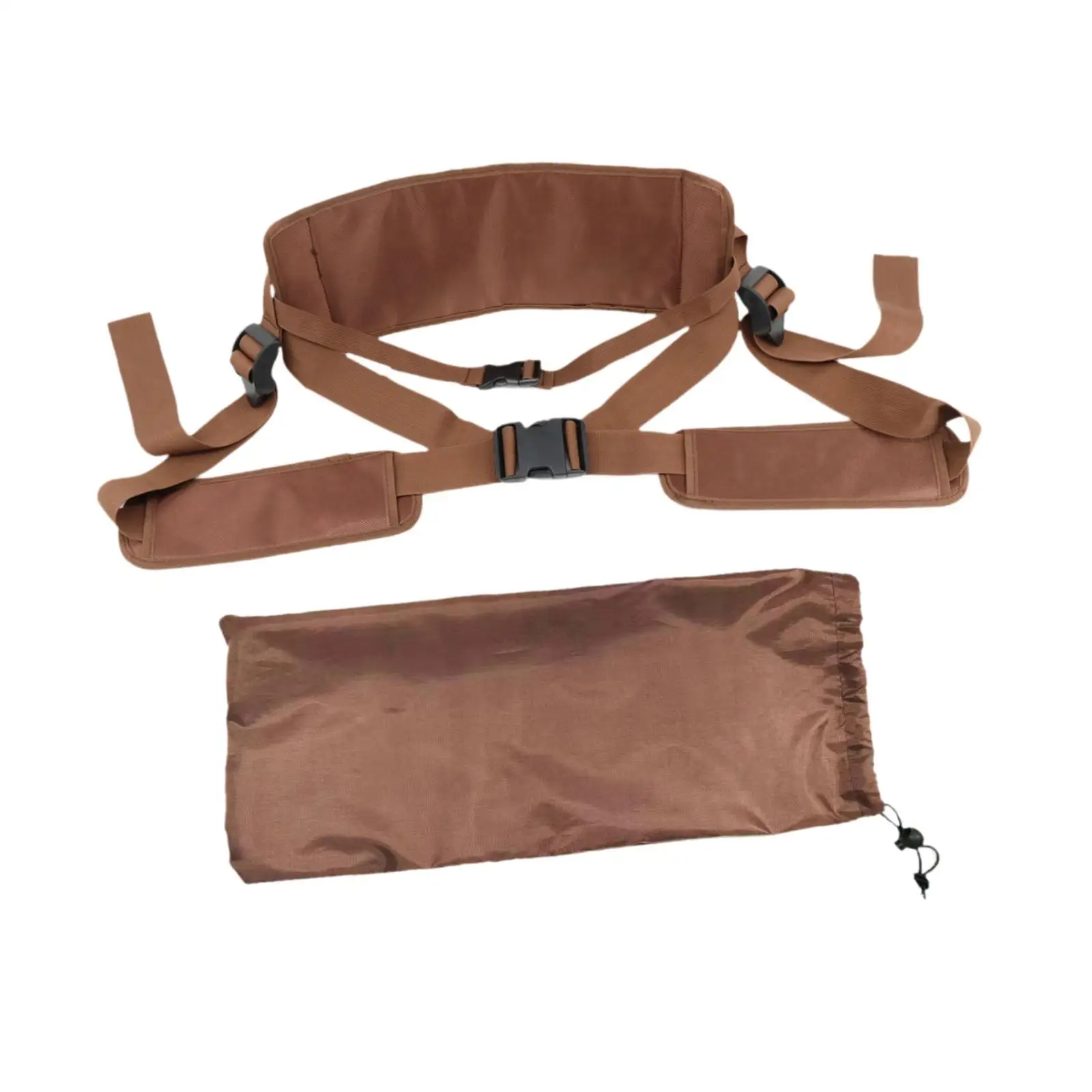 

Lower Back Support Belt Ergonomic Keeps Back Straight Breathable Lumbar Support for Fitness Work Outdoor Indoor Meditation