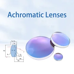 Achromatic lens Processing custom optical glass lens plano-convex biconcave lens cemented achromatic lens cylindrical lens