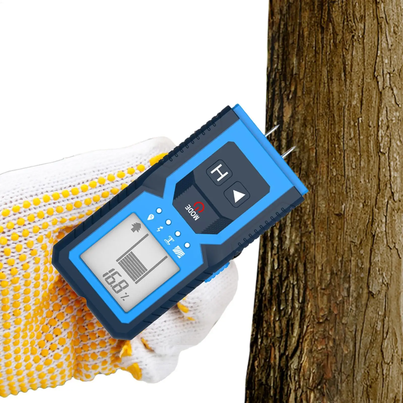 Wall Stud Finder Deep Scan Portable LCD Display Electronic Metal Detector Wire Scanners for Wood Plaster Drywall Pipe Electrical