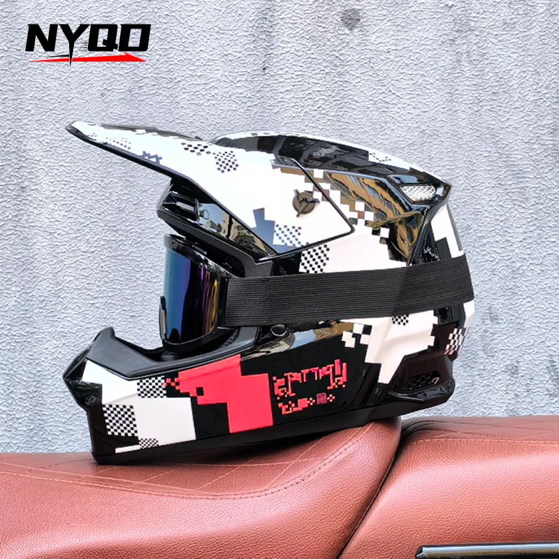 Orz على الطرق الوعرة ثلاث قطع خوذة الإنحدار الخشب دراجة هوائية جبلية خوذة كاملة قابلة للإزالة خوذة أمان في سن المراهقة الذاتي #2