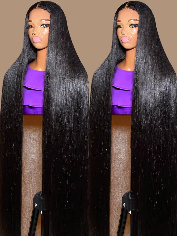 

HD 13x6 Bone Straight Human Hair Wig CEXXY 300% High Density 30 38Inch 13x4 Lace Frontal Human Hair Wigs For Women PrePlucked