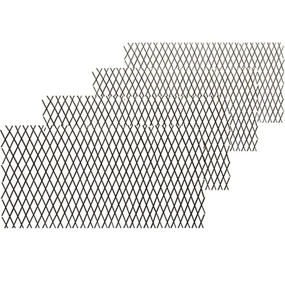 

Natural Willow Lattice Trellis Fence Panel Climbing Plants Outdoor Decor 4 Pieces Garden Divider Retractable DIY Expandable