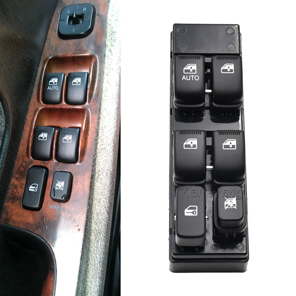 Dla 2003-2005 Hyundai Sonata Przedni lewy przełącznik sterowania podnośnikiem szyby Przycisk przełącznika podnośnika szyby 93570-3D121 935703 D121