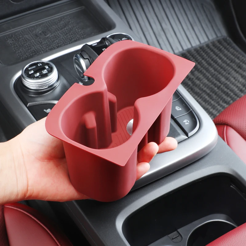 Центральный коврик для чашки Tank 300, силиконовый пыленепроницаемый коврик для хранения из мягкой резины, аксессуары для интерьера, модификационные детали