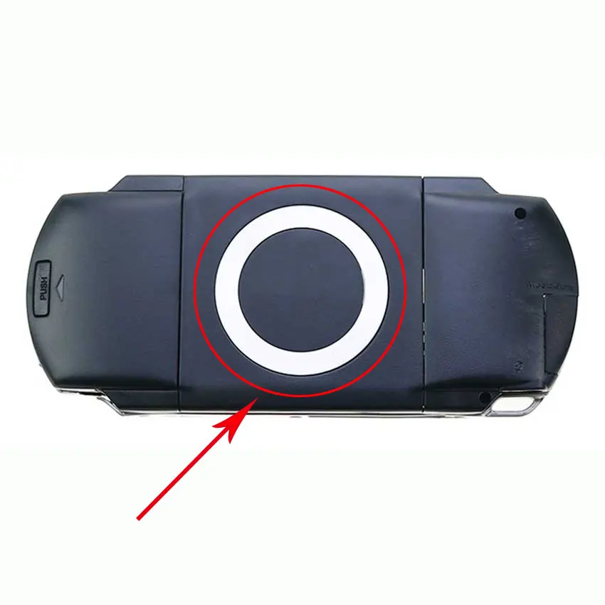 JCD For PSP 2000 1000 CD Drive Cover Steel Ring Replacement For PSP1000 2000 UMD Back Door Cover Ring