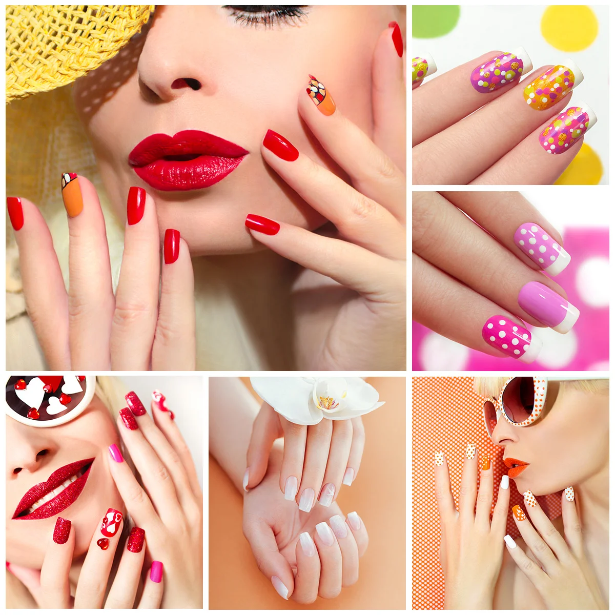 

500pcs French Fake Tips Artificial False Nails For Salon Diy Nail Art Shiny Durable No Smell Safe Long Lasting Style Nail Art