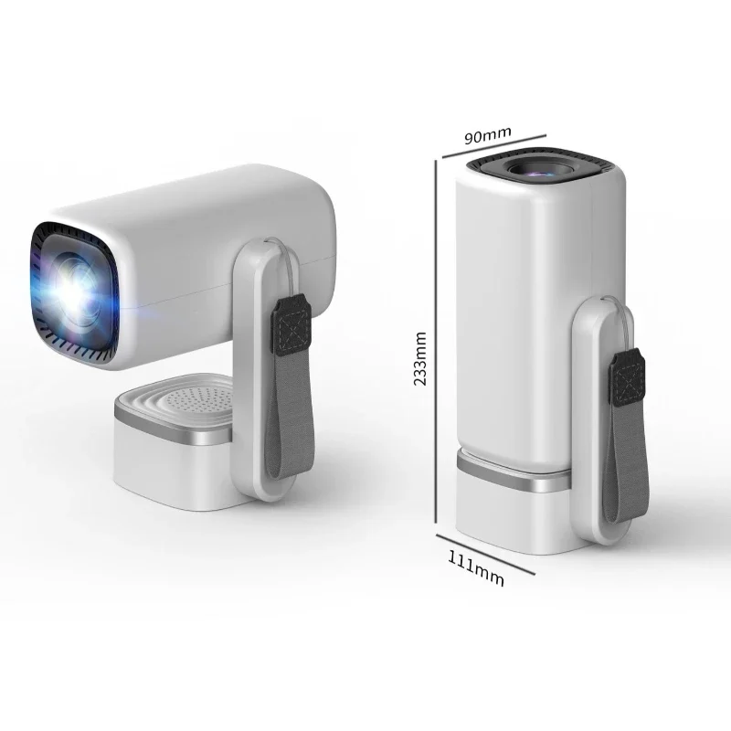 Projector Home 4K high definition bedroom wall projection Mobile phone screen projection Outdoor camping Portable projector