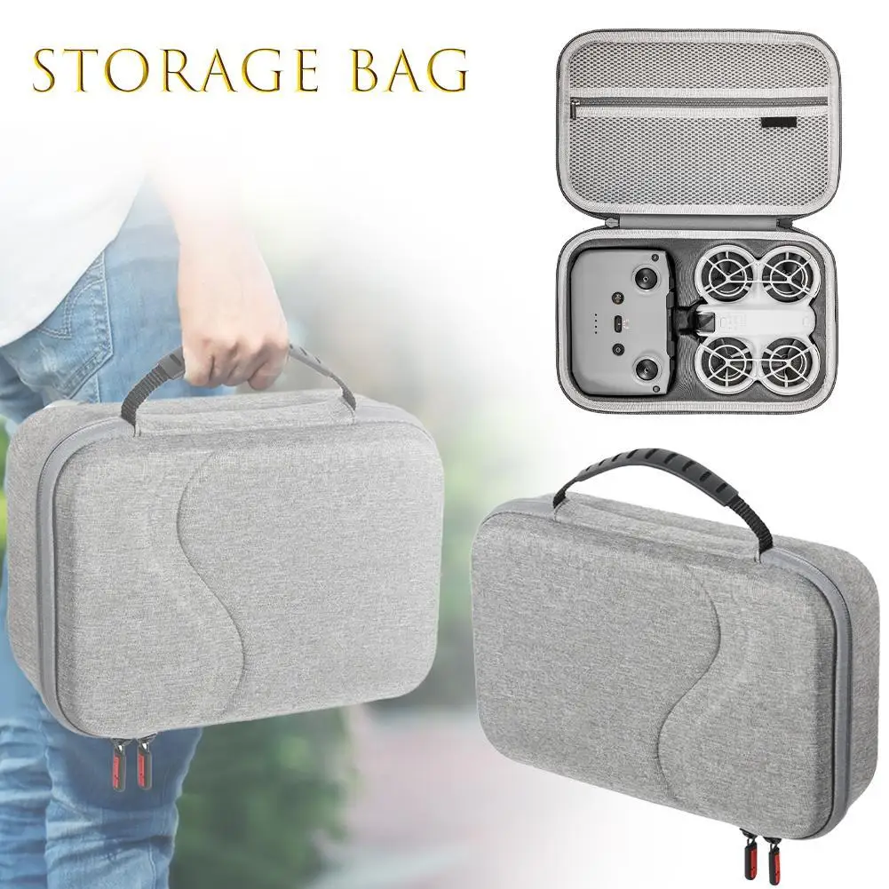 Drone Storage Bag For DJI Neo Portable Travel Handbag Waterproof Wearable Organizer Aerial Vehicle Accessories