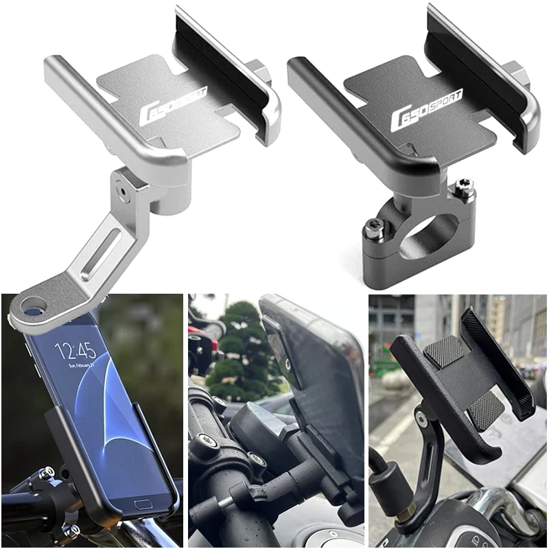 

Для BMW C650 SPORT C650GT C650 GT 2012-2025 мотоциклетный держатель мобильного телефона GPS-навигатор зеркало кронштейн на руль аксессуары