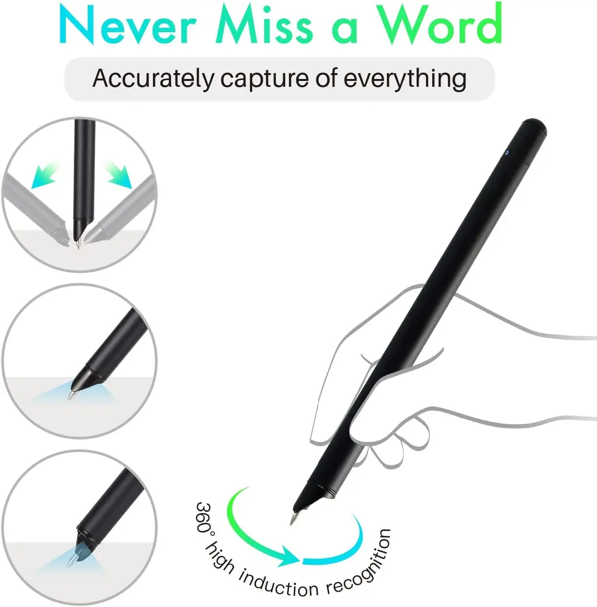 XUEZHIYOU APP Handwriting Recognition Sync Cloud Pen A5 Digital Notebook Sync Digital Smart Writing Pen Set