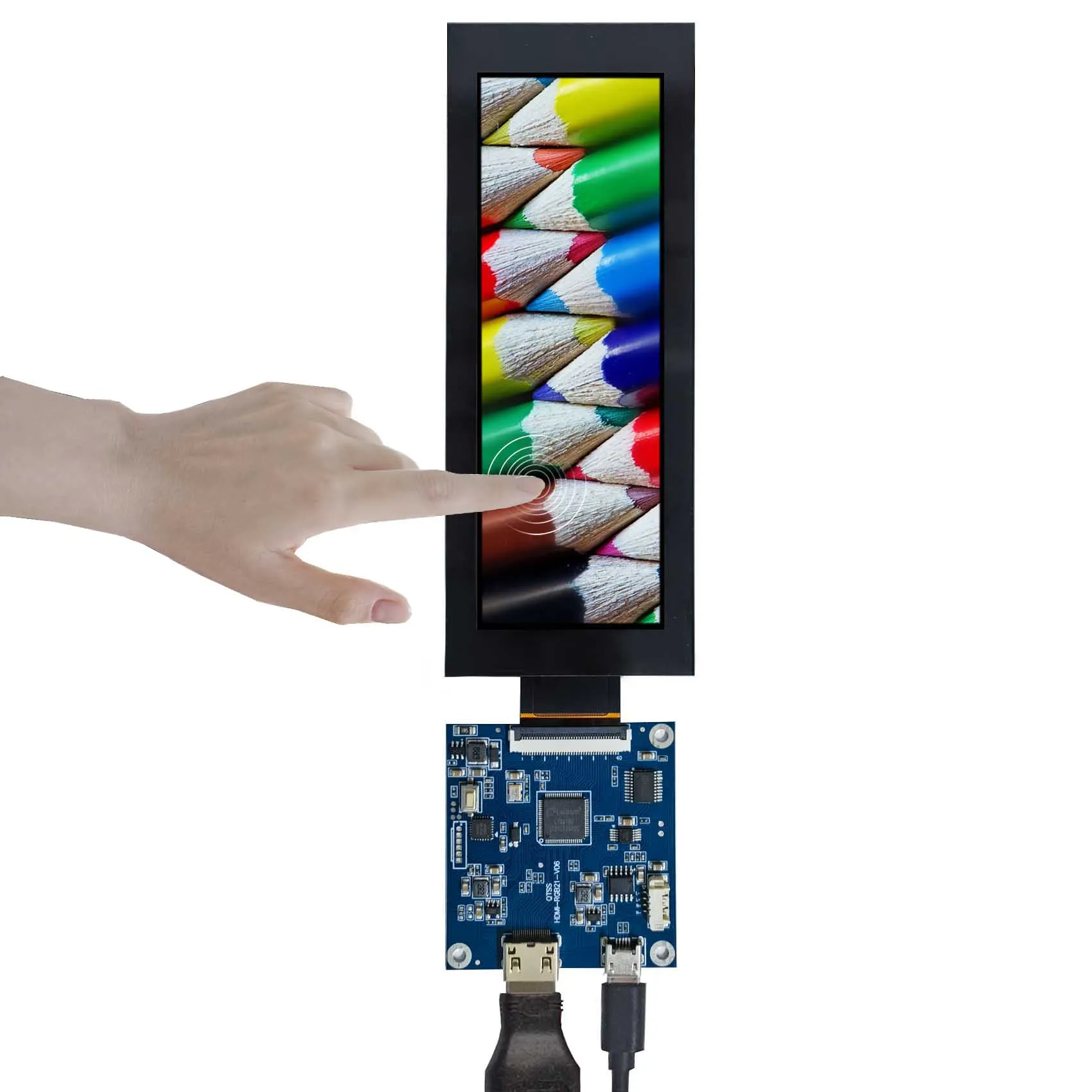 Lcd Panel Display With Hd-Mi Board 40Pin 4.58