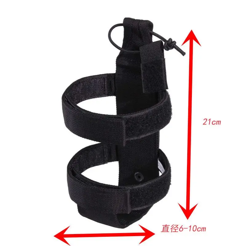 Tactical Molle Water Bottle Pouch Bag Adjustable Kettle Carrier Bag Outdoor Travel Camping Hiking Cycling Water Bottle Holder