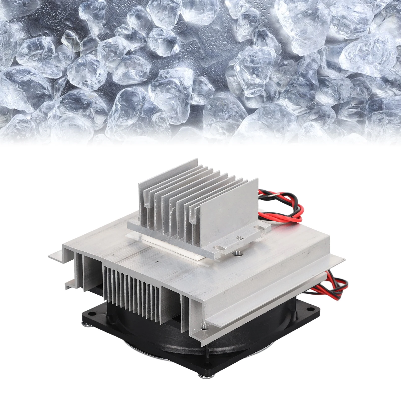 

Refrigeration Cooler Thermoelectric Peltier Cooling System Set Kit for Equipment 70W Refrigeration Cooling System