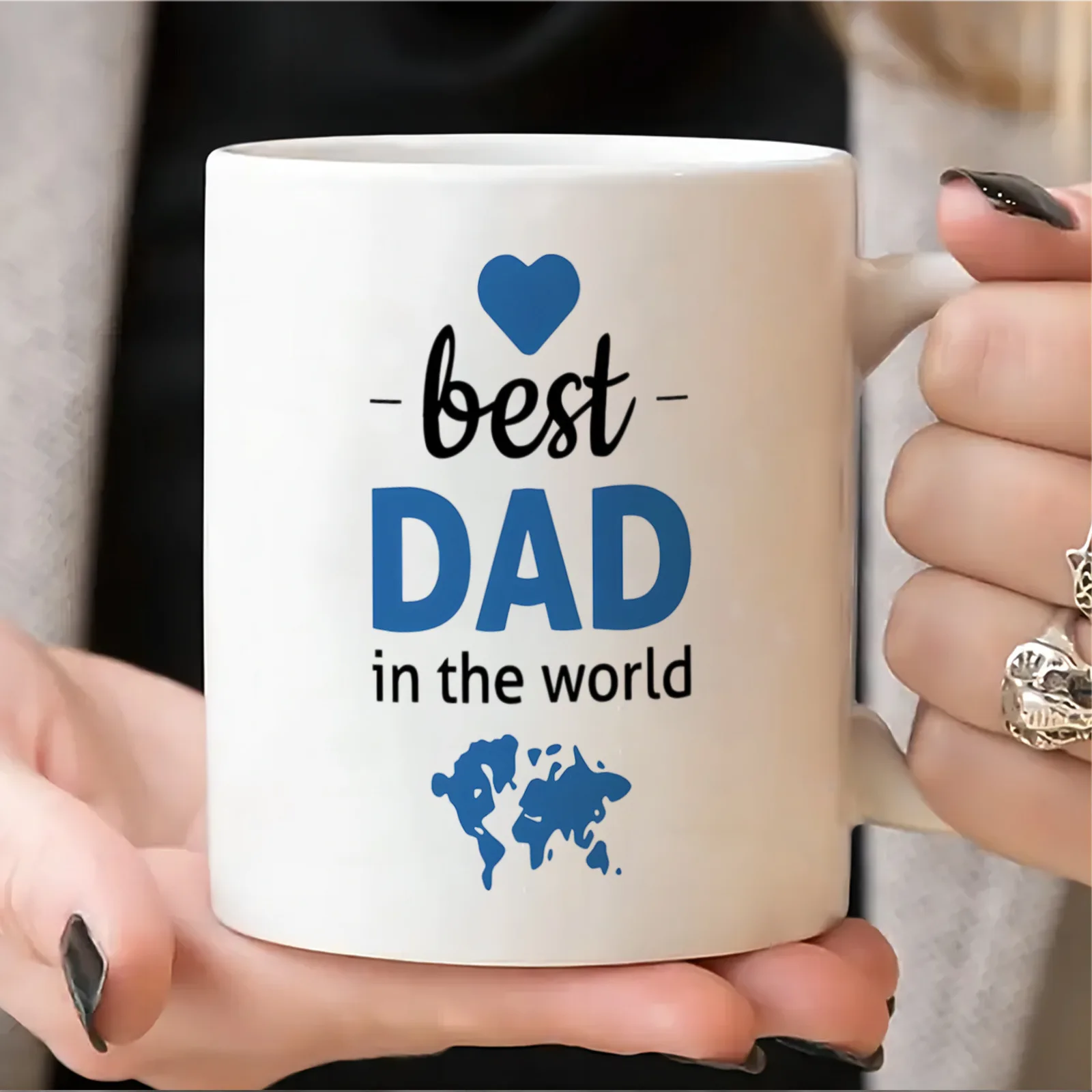 Best Father Pattern Coffee Cup High Value Design Gift Coffee Mug Manufacturer