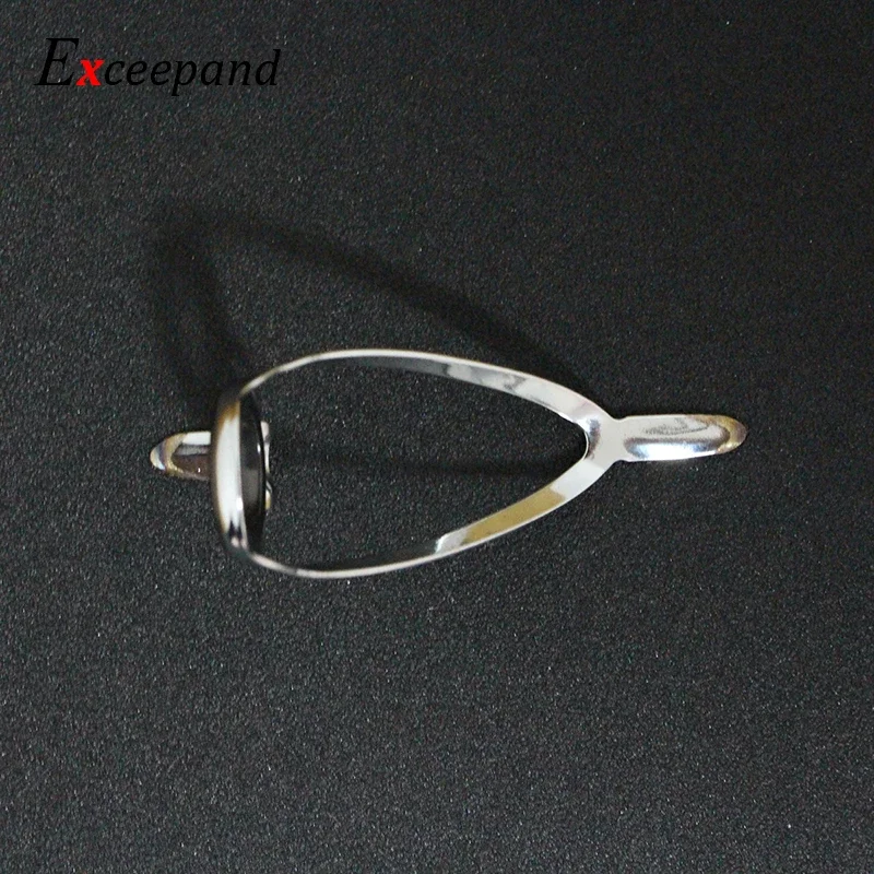 Exceepand 7 PCS Stainless Steel Frame Fishing Rod Guide Boat Rod Eye Line Ring for Fishing Rod Building or Repair