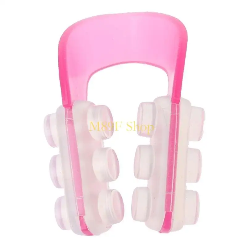 M89F Nose Shaper Clip Nose Up Lifting Pain-Free Nose Bridge Straightener Corrector,Soft Safety Silicone Nose Slimming Device