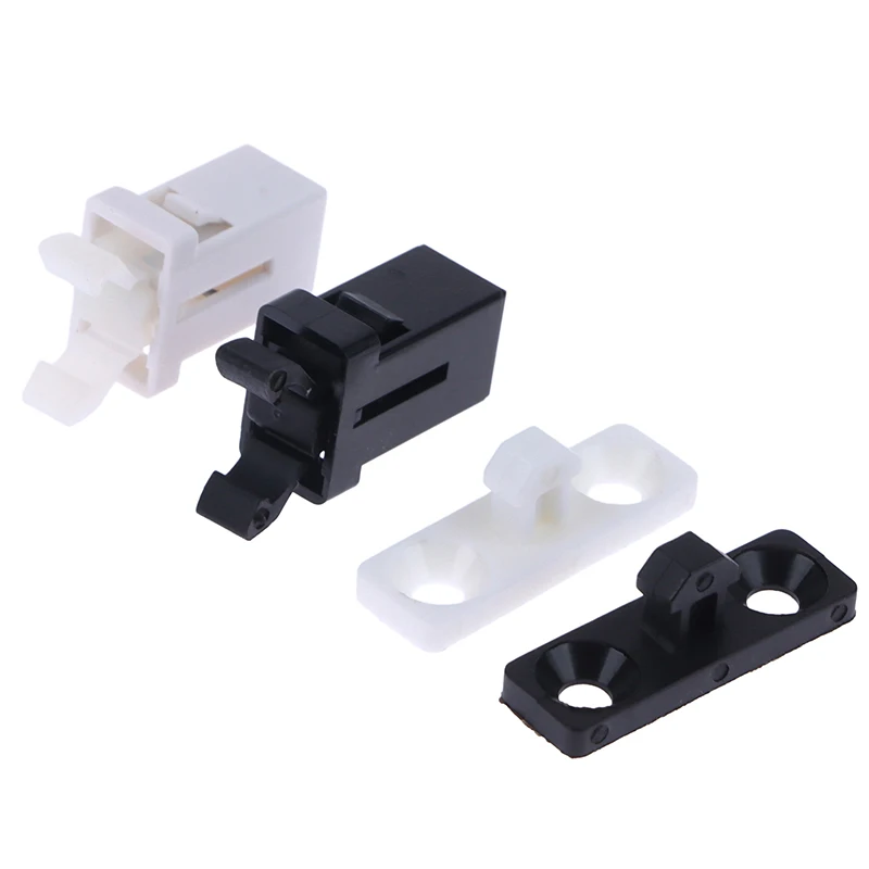 10pcs Trash Can Plastic Lock Self-Locking Switch Replacement Catch Compatible Lid Bin Latch Repair Clip