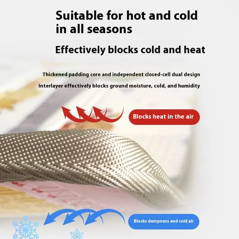 طفل تلعب حصيرة طوي اضافية كبيرة سميكة رغوة حصيرة للزحف 180x200 سنتيمتر غير سامة مقاوم للماء سجادة أرضية للأطفال الرضع