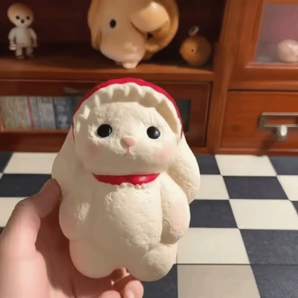 Slow Rebound Rabbit Squishy Toys Super Soft Slow Rising Bunny Squeeze Toys Assorted Colors Cute Rabbit Slow Rising Toys