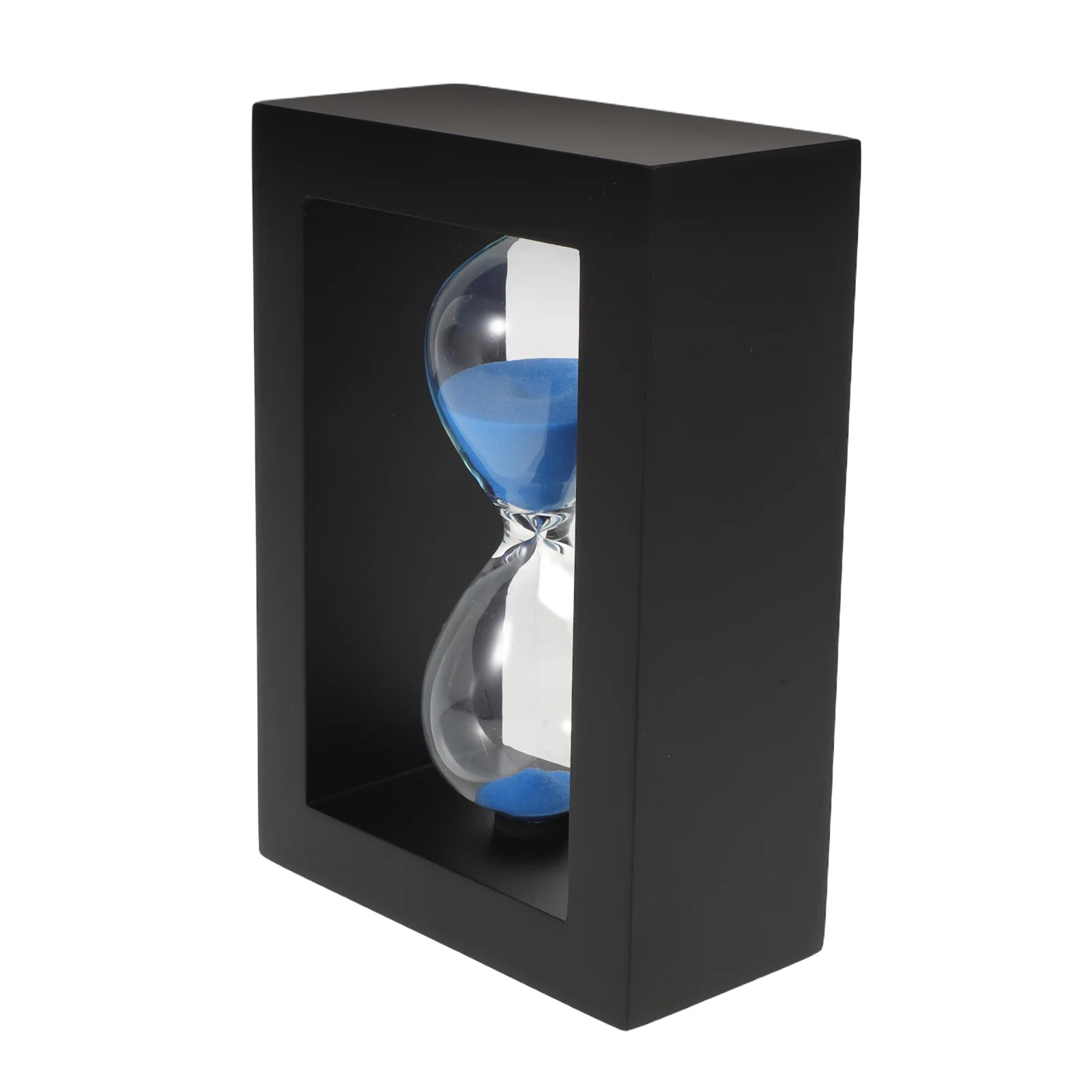 

30 Minute Wood Frame Sand Timer Hourglass For Cooking Meetings School Smooth Flow Decorative Desk Timer Kids Game Yoga Potty