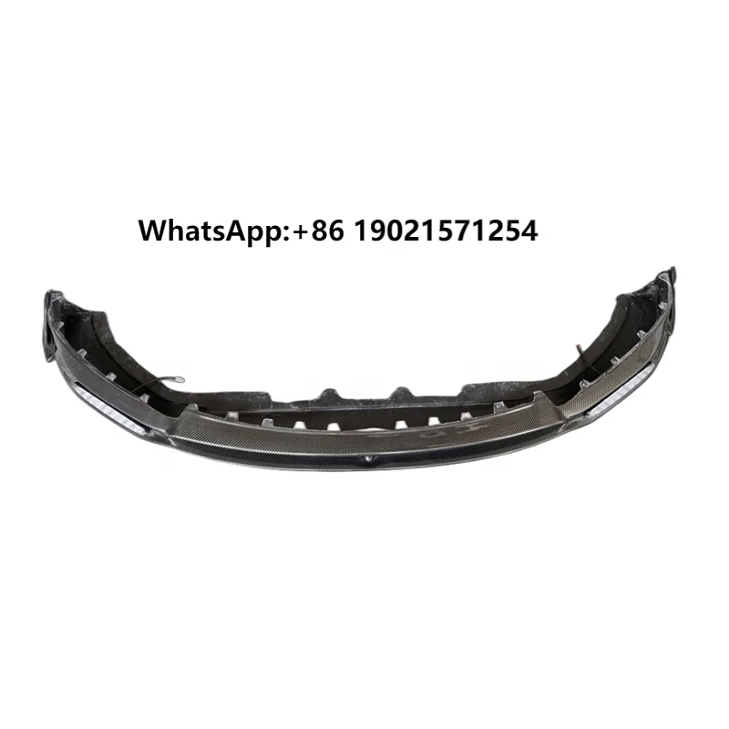 

M Style dry Carbon Fiber Front Lip Front bumper spoiler Front bumper lip For Maserati Levante Bodykit