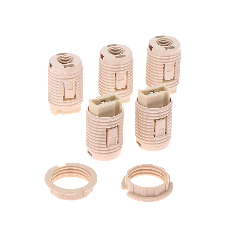 10 pièces G9 support de lampe anneau bases de lampe G9 douille de lampe avec coque en plastique céramique G9 support de lampe avec support en plastique M10 éclairage