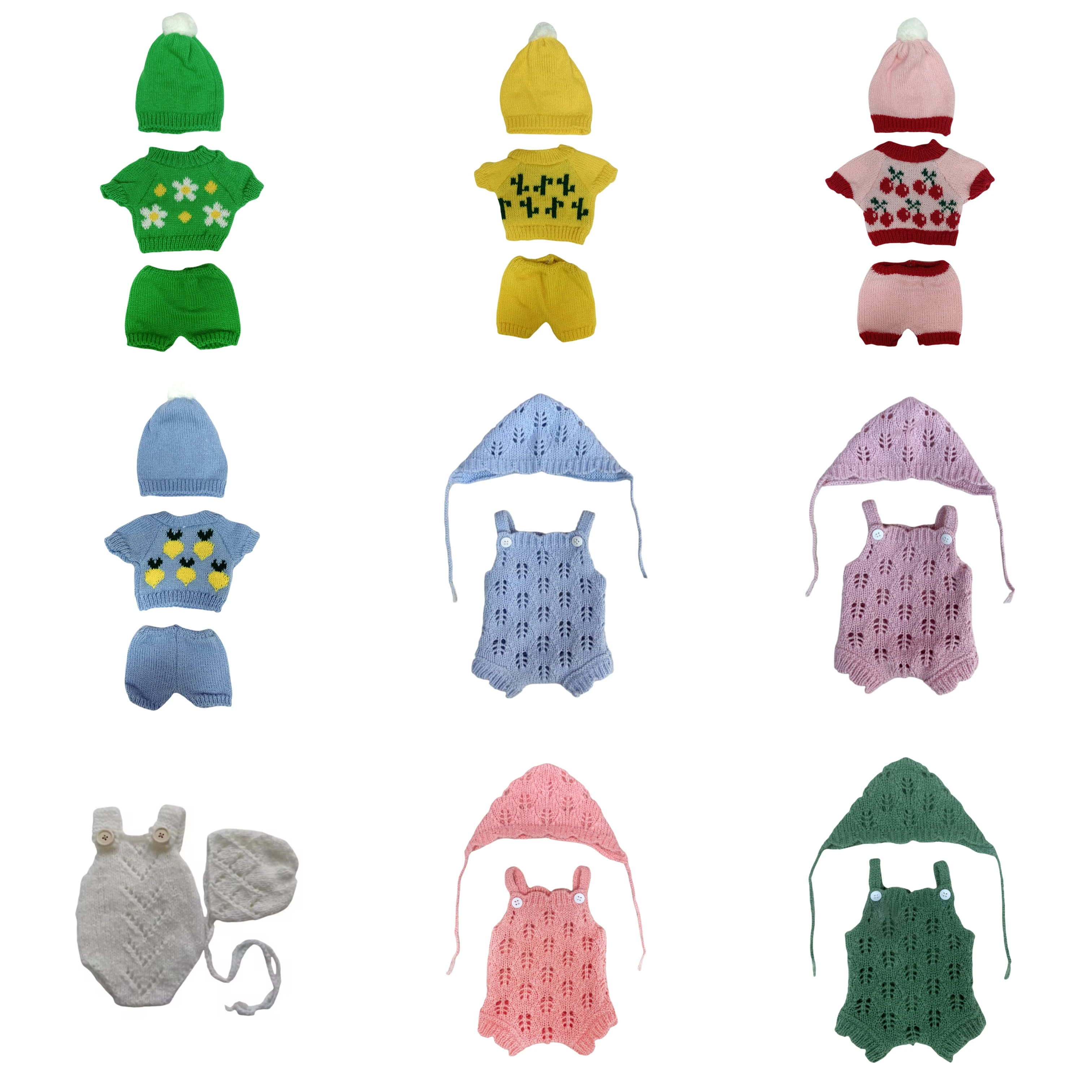 1pc Fit 12-13 Inch Doll Clothes Accessories Silicone Baby Outfis for Kids to Change their Favorite Suits For 12-13 ” Toys Dolls