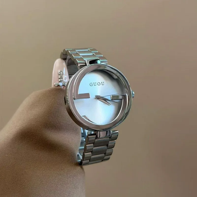 New 2026 Luxury Stainless Steel Watch High-End Quartz Movement Women'S Watch Elegant Ladies' Watch Fashionable Quartz Wristwatch