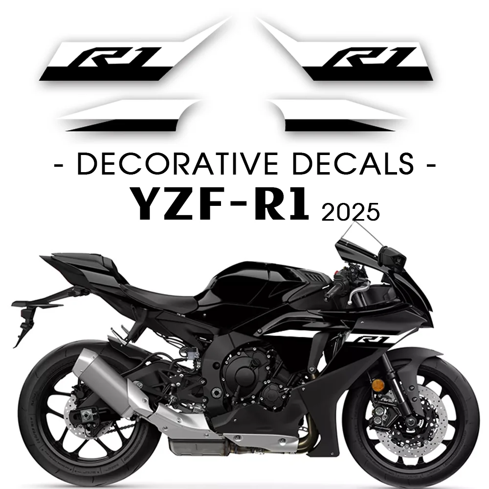 

2025 YZF-R1 R1 Decorative Decals For YAMAHA YZF R1 R 1 Accessories Motorcycle Stickers Graphic Kit r1 Decoration Sticker
