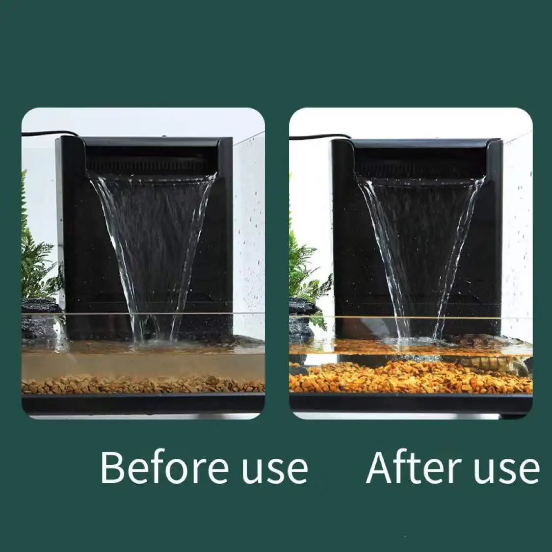 Turtle tank filter low water level circulation turtle filter pump super large turtle filter box aquarium accessories 220V， 14.3W