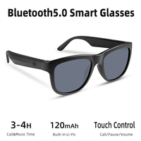 Smart Glasses Headset Wireless Bluetooth 5.0 Sunglasses Outdoor Sport Earphone Calling Music Support Google Siri Eyeglasses