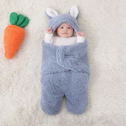 New Arrival Baby Sleeping Bag Baby Clothes Newborn Soft Winter Thickened Fleece Lining With Pure Cotton Infant Sleepwear Blanket