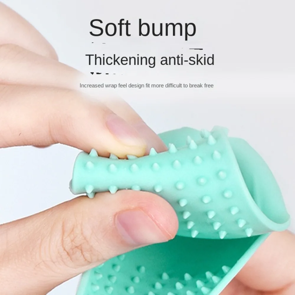 

4PCS Bath Time Adjustable Cat Foot Cover Silicone Waterproof Anti-Scratch Cat Shoes Multi-Color Cat Paw Nail Cover Pet Grooming