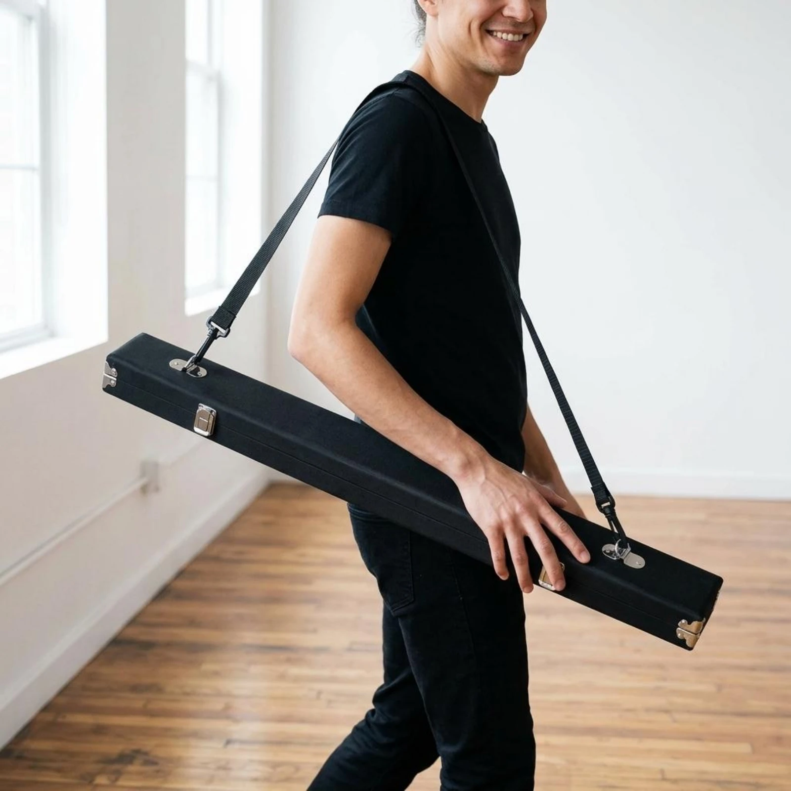 

Violin Bow Case Metal Latches Hard-Shell Bow Case Music Storage Cotton-Lined Travel Friendly