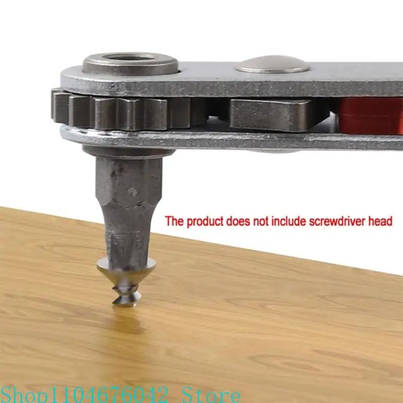 

Lightweight Ratchet Tool Miniature Ratchet Screwdriver Comfortable Grip Manual Wrench Save Time & Energy on Maintenance