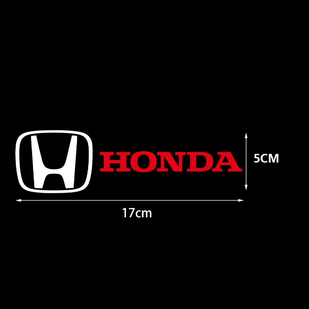 Car Body Window Trunk Decoration Stickers Auto Accessories For Honda Civic Accord Fit Crv Hrv Jazz City CR-Z Element Insight MDX view 6