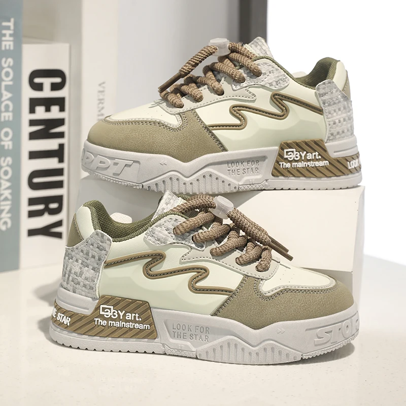 

2025Новая осенняя детская спортивная обувь, модная противоскользящая обувь для мальчиков, универсальная и модная обувь для мальчиков