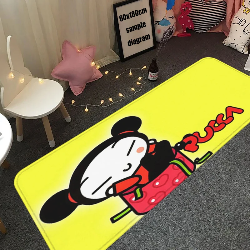 Entrance Doormat Prayer Corridor P-pucca Living Room Rugs Foot Carpets Bathroom Rug Floor Mats Non-slip Hallway Mat Home Decor