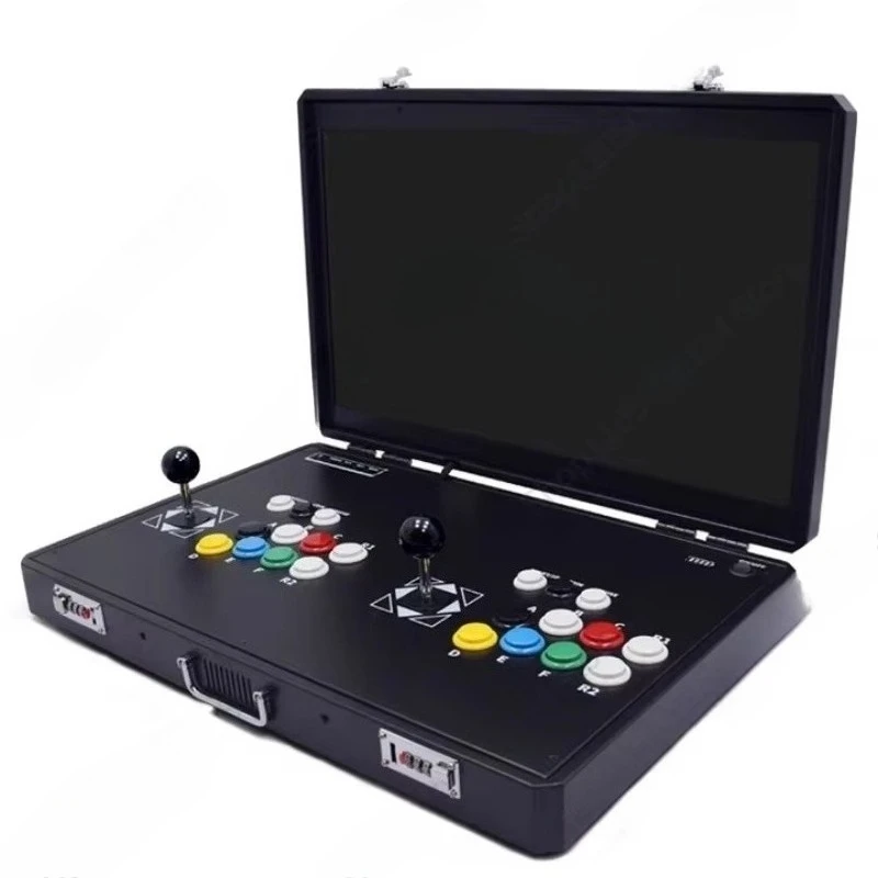 Dual‑Joystick Portable Retro Arcade Game Console, Integrated Home Fighting Video Game Machine for TV HDMI Output