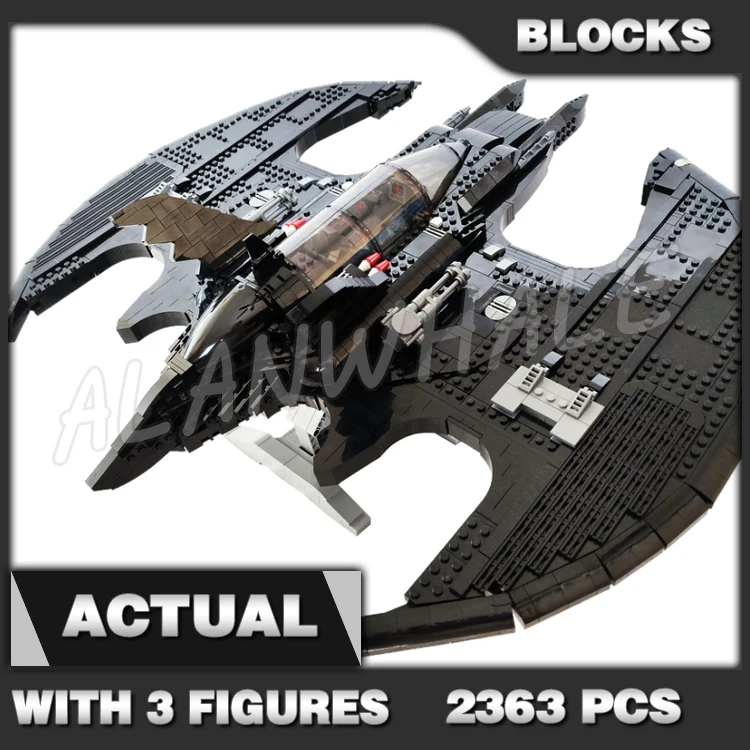 

2363 шт. супер истребитель 1989 года, самолет «летучая мышь», положение с клапанами, полный интерьер 07090, строительные блоки, игрушка, совместимая с моделью