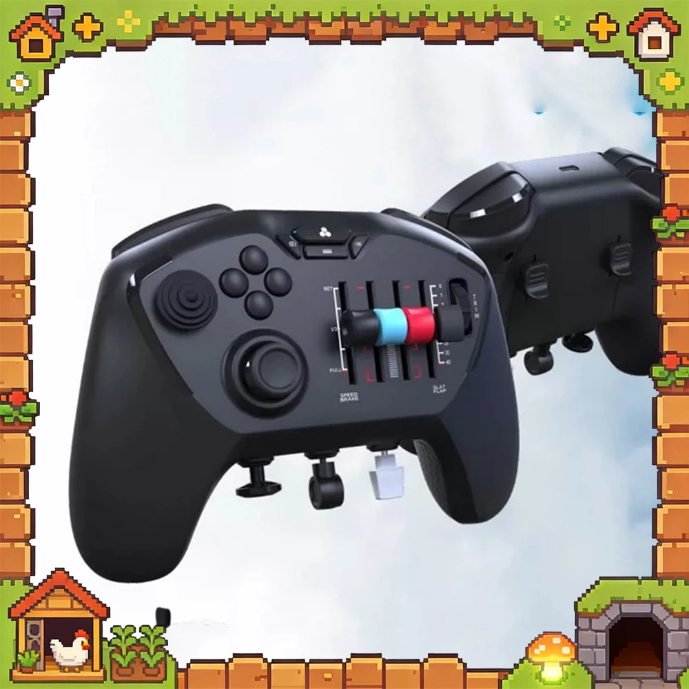 HONEYCOMB ECHO Handle Flight Simulation Four-axis Slider 2.4g Receiver Wireless Game Handle Trim Trim Wheel Hall Effect Rocker