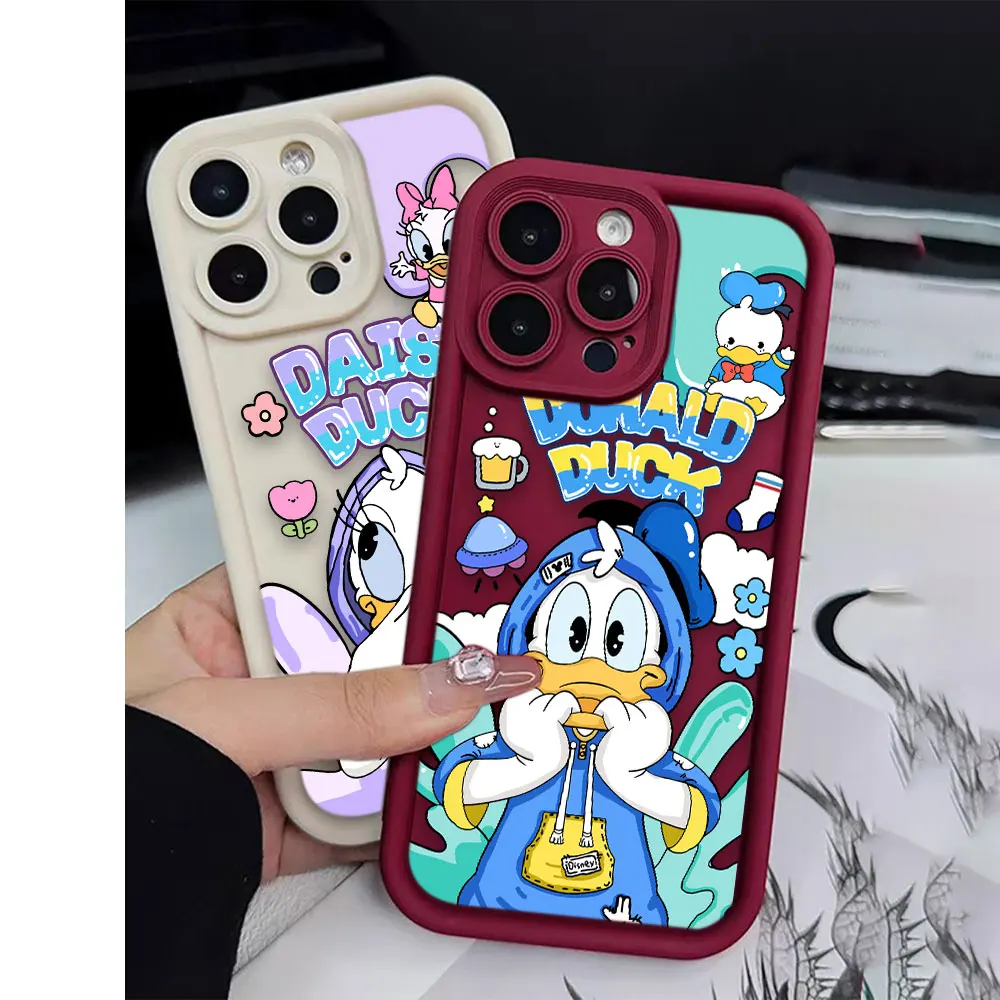 Didney Donald Daisy Duck Cover Phone Case For Google PIXEL 7 8 7A 8A 9 Oneplus 11 10R 8T NORD CE 4 LITE ACE 2 3 Case Funda Capa