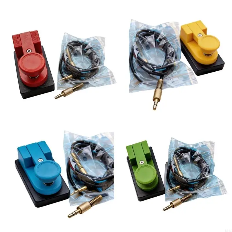 MK05 Mini Morse Code Practice Adjustable Contact For CW Radio Enthusiasts Lightweighted With Nonslip Base 896C