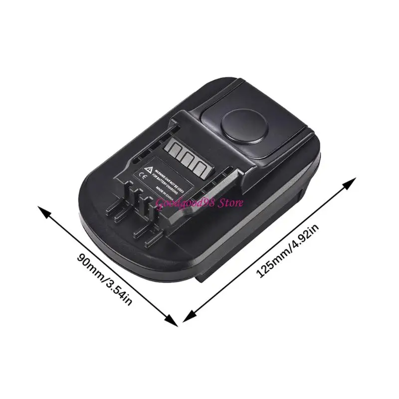 Slide Fit 18V Battery Adapter for 20V Small Foot Tool Power Base for Home Repair 