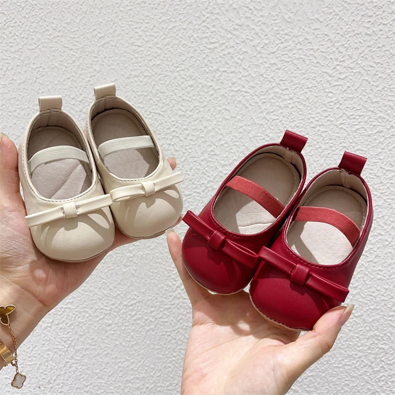 

Spring Autumn Baby Girls Casual Shoes Children Bow Princess Shoes Comfortable Soft Soled Toddler Kids Infant First Walking Shoes